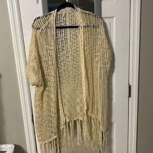 Lightweight sweater cardigan